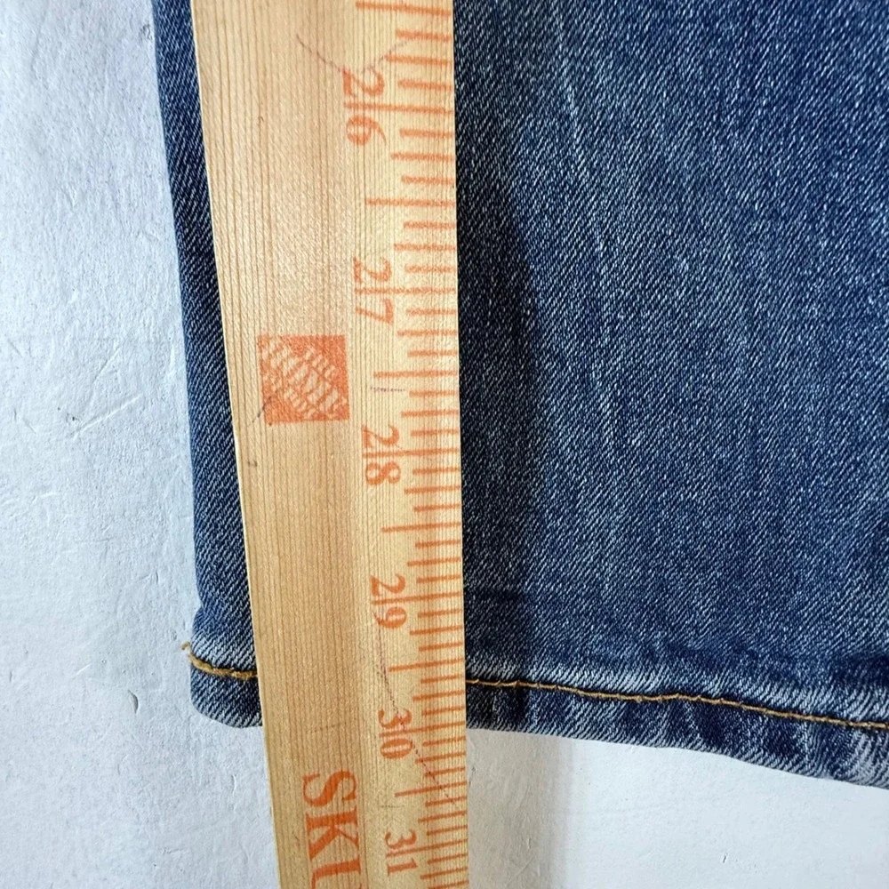 Levi‎ Strauss Co 502 Jeans Mens Blue Regular Fit Stretch Denim Waist 32
